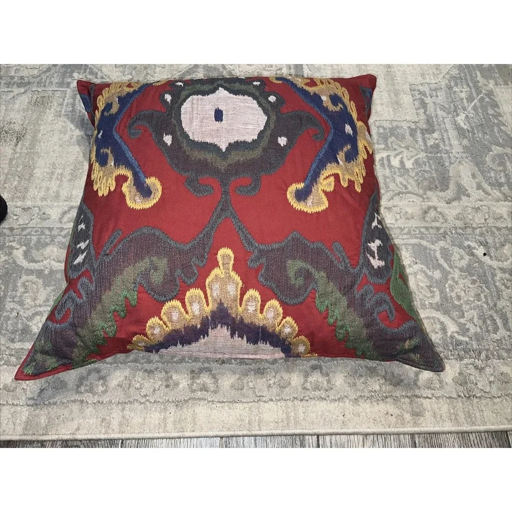 Pottery Barn Pillow Cover Jacquard Throw Pillow 24